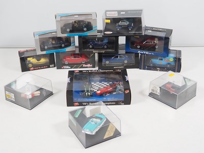 Lot 112 - A mixed group of 1:43 scale diecast cars by...