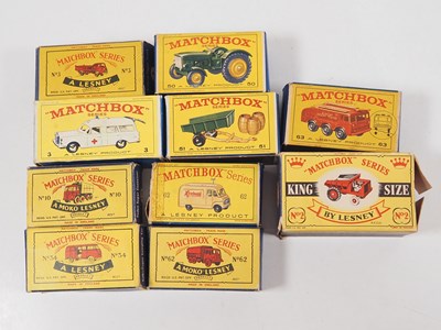Lot 115 - A group of MATCHBOX 1-75 series diecast...