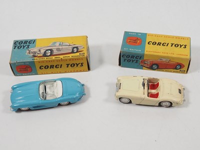 Lot 116 - A pair of CORGI diecast cars comprising a 303...