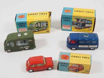 Lot 118 - A group of CORGI diecast vehicles comprising a...