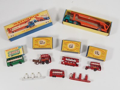 Lot 128 - A group of MATCHBOX diecast models to include...