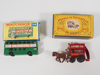 Lot 128 - A group of MATCHBOX diecast models to include...