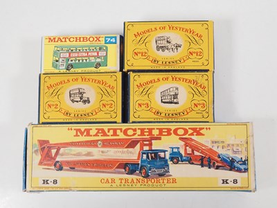 Lot 128 - A group of MATCHBOX diecast models to include...