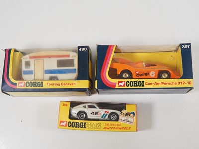 Lot 133 - A group of boxed diecast CORGI vehicles...