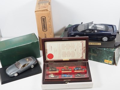 Lot 141 - A very mixed group of diecast cars comprising...