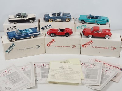 Lot 144 - A group of 1:24 scale DANBURY MINT diecast...