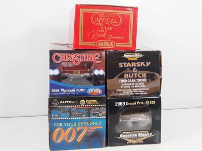 Lot 151 - A group of 1:18 scale diecast cars by AUTOART...