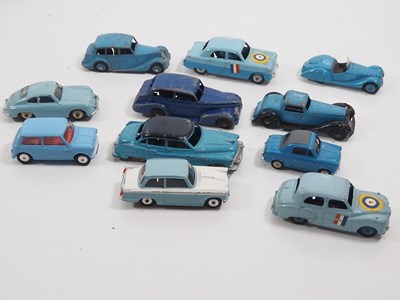 Lot 156 - A group of mainly DINKY diecast cars etc all...