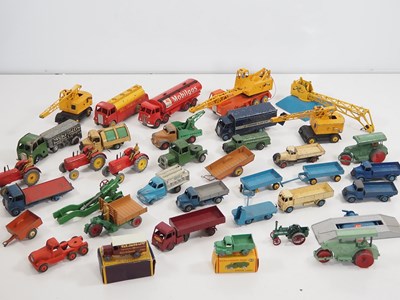 Lot 157 - A group of mainly DINKY diecast lorries,...