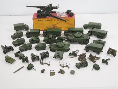 Lot 158 - A large quantity of diecast military vehicles...