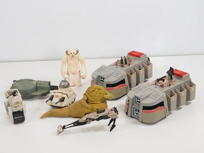 Lot 183 - A group of original vintage STAR WARS toys...