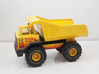 Lot 190 - A pair of vintage TONKA pressed steel toys...