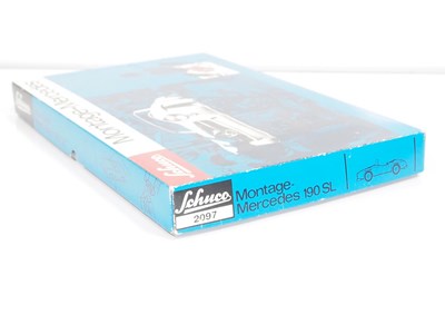 Lot 191 - A SCHUCO 2097 Mercedes 190SL tinplate...