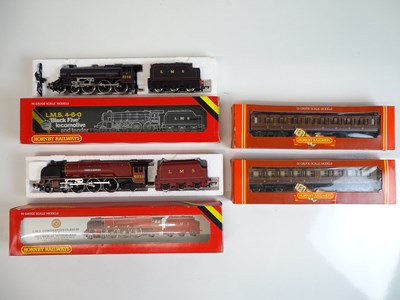 Lot 412 - OO SCALE MODEL RAILWAYS: A pair of steam locos...