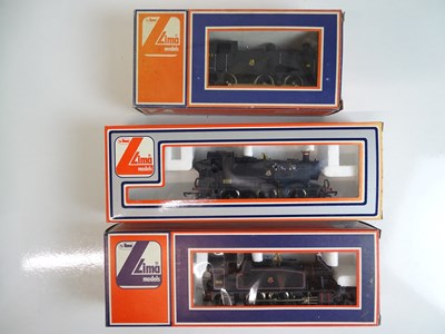 Lot 413 - OO SCALE MODEL RAILWAYS: A group of steam tank...
