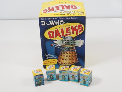 Lot 217 - A group of MARX vintage 1960s Dr Who Dalek...