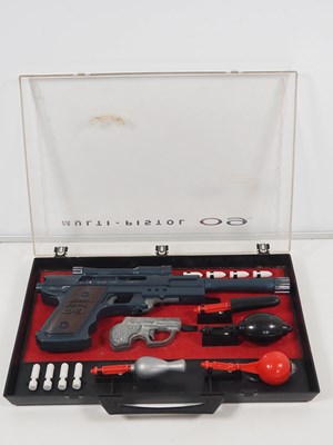 Lot 218 - A DE-LUXE TOYS / TOPPER Multi-Pistol 09...