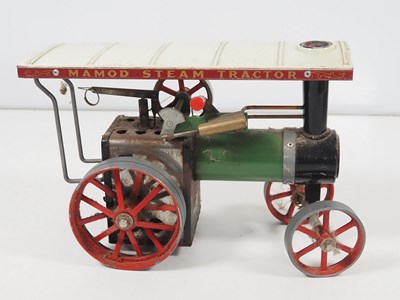 Lot 219 - A group of MAMOD live steam vehicles...