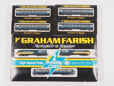 Lot 239 - A FARISH 8125 N gauge Intercity 125 train pack...