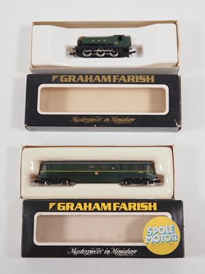 Lot 240 - A FARISH N gauge GWR Pannier tank steam...