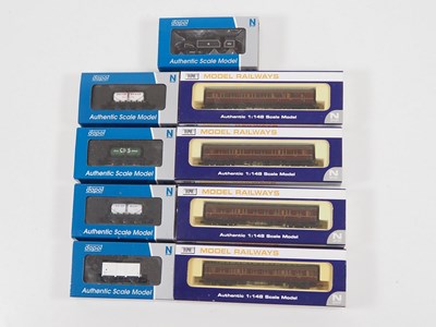 Lot 248 - A group of DAPOL N gauge rolling stock...