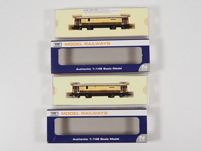 Lot 250 - A pair of DAPOL N gauge class 73...