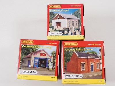 Lot 251 - A group of HORNBY MINITRIX and LYDDLE END...