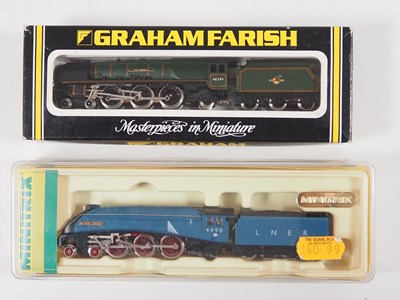 Lot 252 - A pair of N gauge steam locomotives comprising...