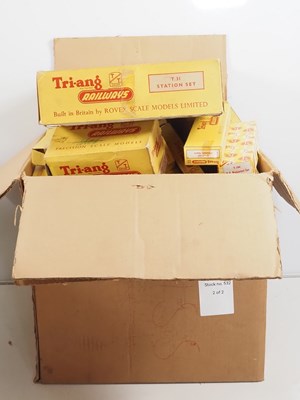 Lot 266 - A large quantity (two crates) of TRIANG TT...