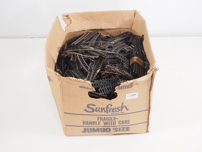 Lot 272 - A large box of TT gauge track, 4 x...