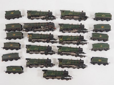 Lot 277 - A group of unboxed TRI-ANG TT gauge steam...