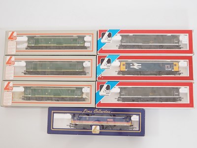 Lot 320 - A group of LIMA OO gauge class 73...