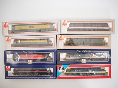 Lot 324 - A group of LIMA OO gauge class 47 diesel...