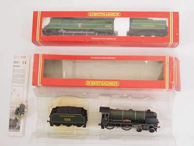 Lot 329 - A pair of HORNBY OO gauge steam locomotives...