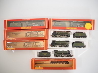 Lot 331 - A group of HORNBY OO gauge Schools class steam...