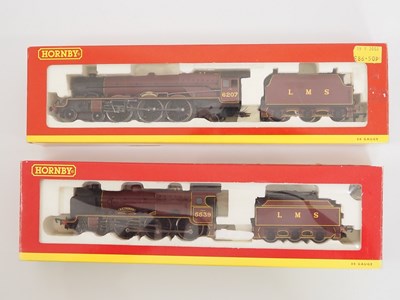 Lot 332 - A pair of HORNBY OO gauge steam locomotives...