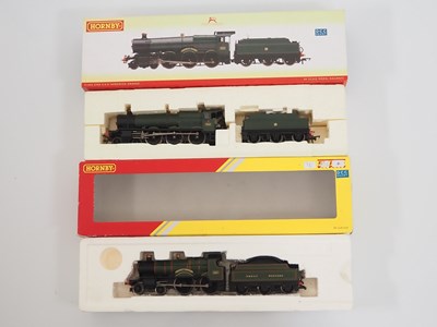 Lot 334 - A pair of HORNBY (China) OO gauge steam...