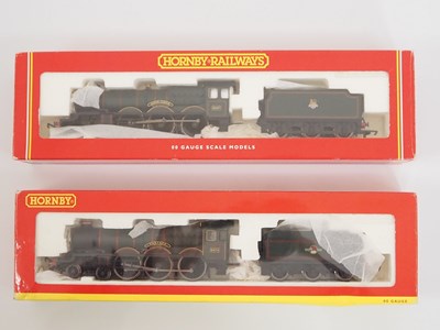 Lot 335 - A pair of HORNBY (China) OO gauge Castle class...