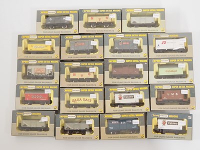 Lot 344 - A group of WRENN boxed OO gauge wagons of...