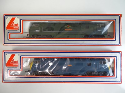 Lot 425 - OO SCALE MODEL RAILWAYS: A pair of Warship...