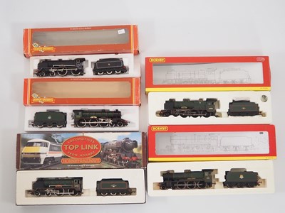 Lot 360 - A group of OO gauge steam locomotives by...