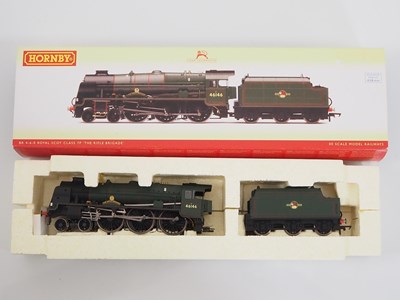 Lot 380 - A pair of HORNBY OO gauge Royal Scot class...