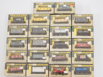 Lot 391 - A group of WRENN boxed OO gauge wagons of...