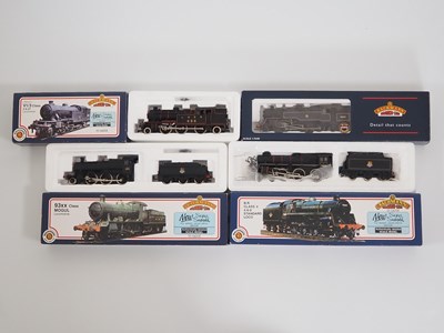 Lot 394 - A group of OO gauge steam locomotives by...