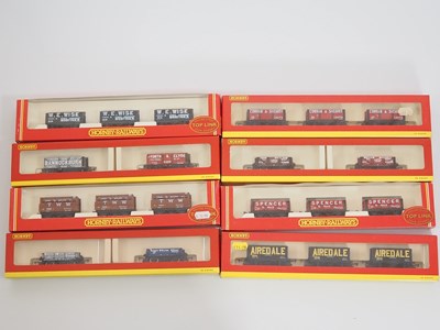 Lot 403 - A group of HORNBY OO gauge double and triple...