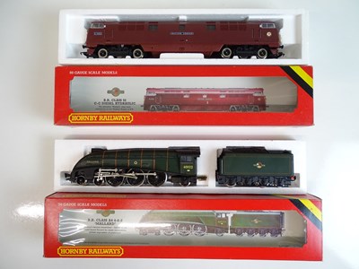 Lot 430 - OO SCALE MODEL RAILWAYS: A pair of locomotives...