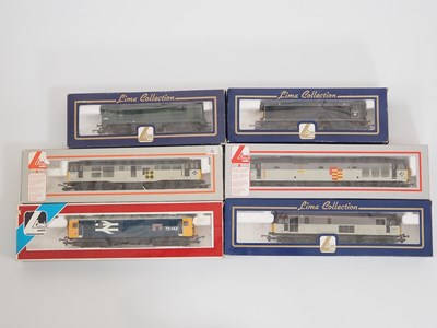 Lot 412 - A group of LIMA OO gauge diesel locomotives...