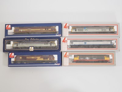 Lot 413 - A group of LIMA OO gauge diesel and electric...