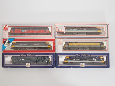 Lot 414 - A group of LIMA OO gauge class 47 diesel...