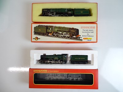 Lot 431 - OO SCALE MODEL RAILWAYS: A pair of steam locos...